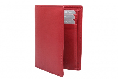 Hochformat Brieftasche 1Klappe Rot