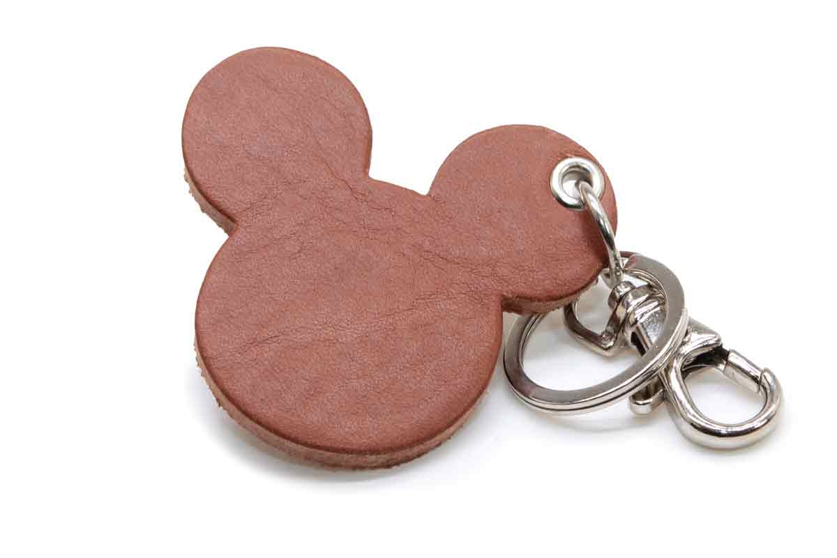 Mickey Mouse Schlüsselanhänger Head schwarz 